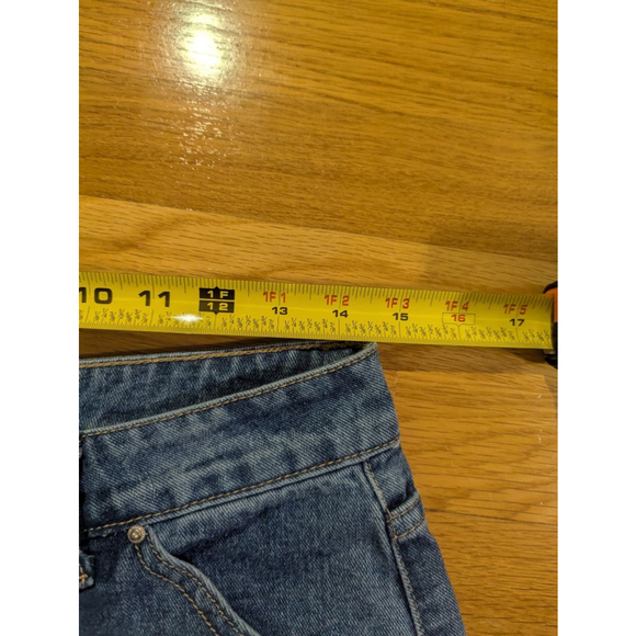 Forever 21 NWT Denim Shorts Jorts Size 27 Blue - Picture 7 of 11